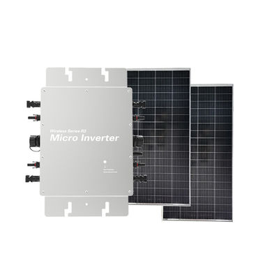 Wifi  2000w Wifi Grid Tie Solar Micro Inverter With Limiter Aluminum Alloy